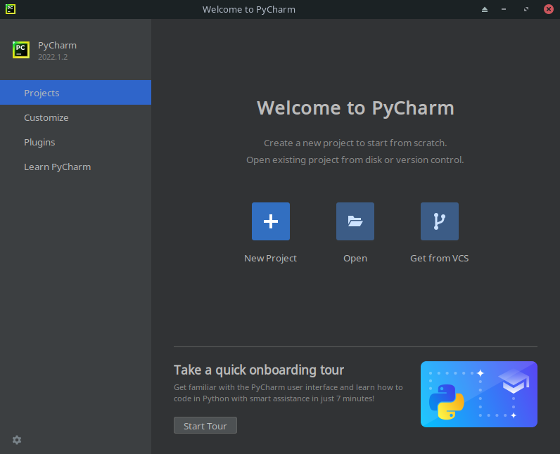 Как установить pycharm на linux manjaro