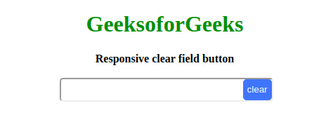 Clear html. Инпут кнопка bootstrap 4. clear button. button submit inside input. clear all button.