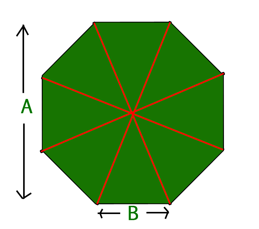 Как сделать восьмиугольник. Правильный восьмиугольник октагон. Площадь восьмиугольника октагон. Правильный восьмиугольник стороной 2м. Площадь правильного восьмиугольника.