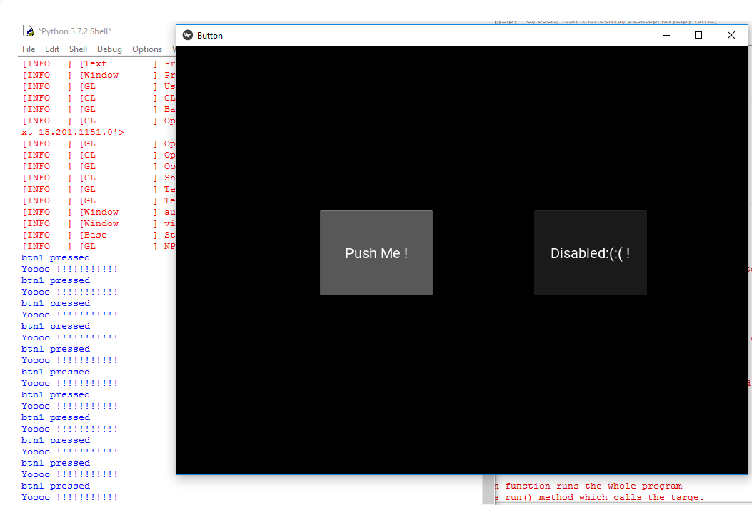 Js disable button. Disable button. kivy md иконка.