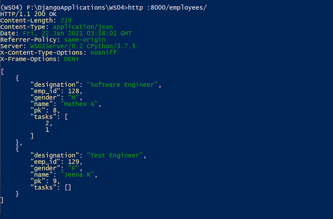 Serializers fields django. Serializers fields django