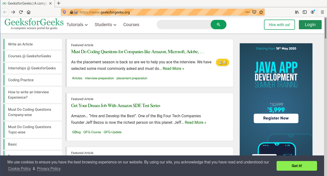 Method driver. GEEKSFORGEEKS. Selenium Driver folder icon.
