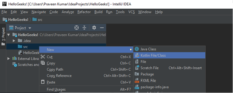 Как создать spring проект в intellij idea